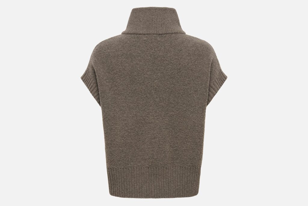 JDYLEA SL HN ZIP VEST FALCON