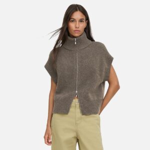 JDYLEA SL HN ZIP VEST FALCON - Image 6