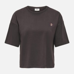 JDYCALLY LIFE SS EMB CHOCOLATE TORTE DOG - Image 1