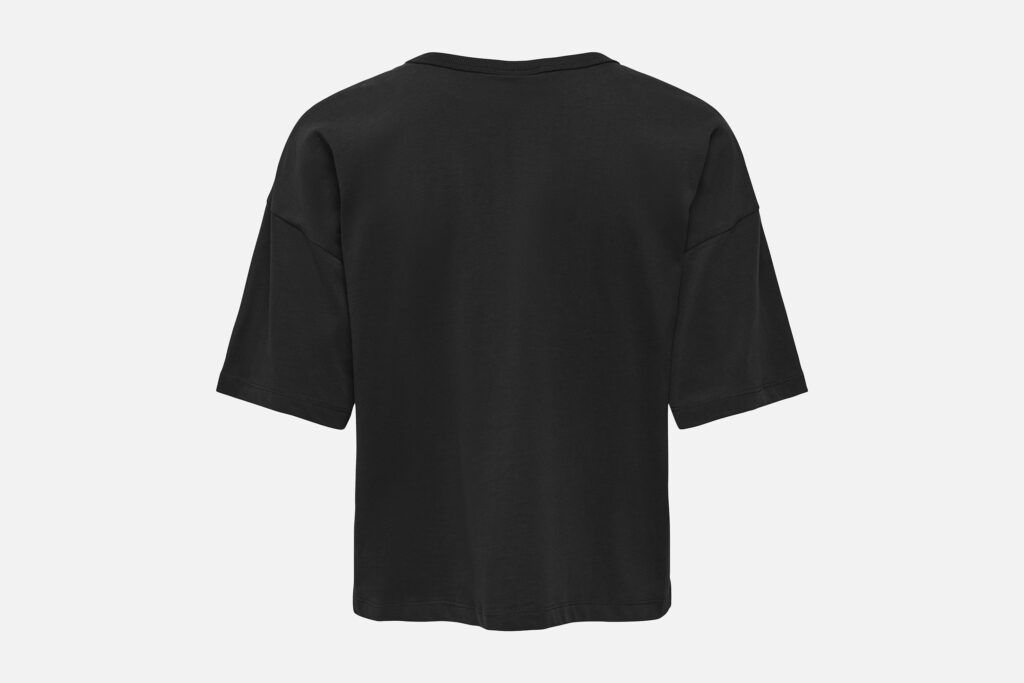 JDYCALLY LIFE SS EMB TOP BLACK DOG