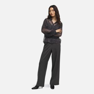 ONLSTAR PENINNA LS PLISSE SHIRT CHOCOLAT – Image 4