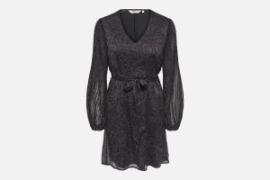 ONLSTAR PENINNA LS SHORT DRESS CHOCOLAT