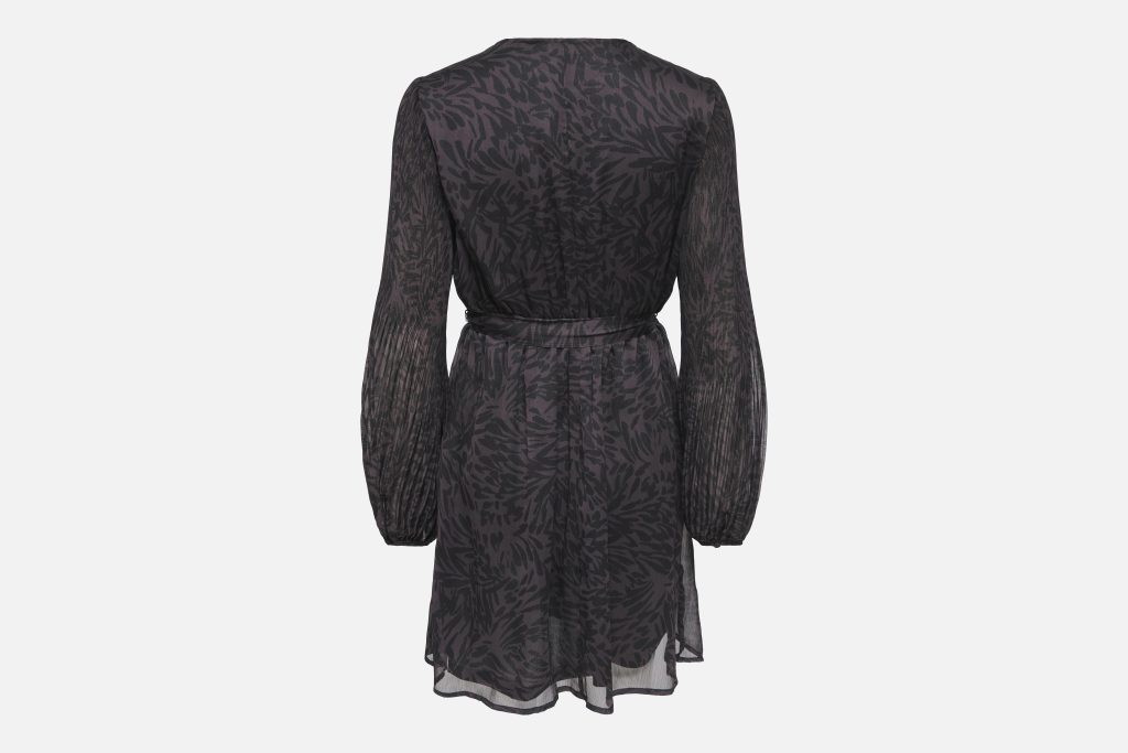 ONLSTAR PENINNA LS SHORT DRESS CHOCOLAT