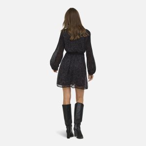 ONLSTAR PENINNA LS SHORT DRESS CHOCOLAT – Image 5