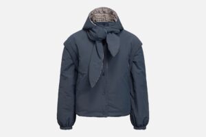 OBJTIMIA SHORT REVERSIBLE JACKET RAVEN BLACK