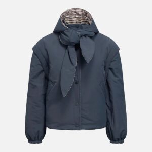 OBJTIMIA SHORT REVERSIBLE JACKET RAVEN BLACK - Image 1