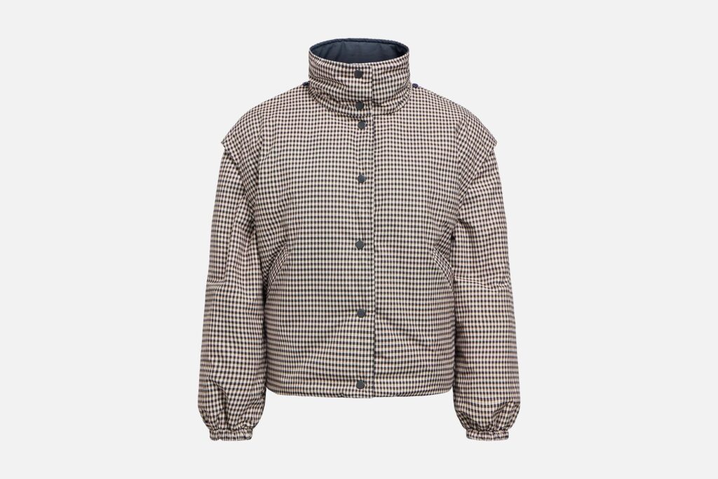 OBJTIMIA SHORT REVERSIBLE JACKET RAVEN BLACK