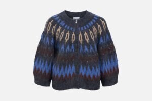 OBJJAADE DIANA SS RE KNIT CARDIGAN SKY MULTI
