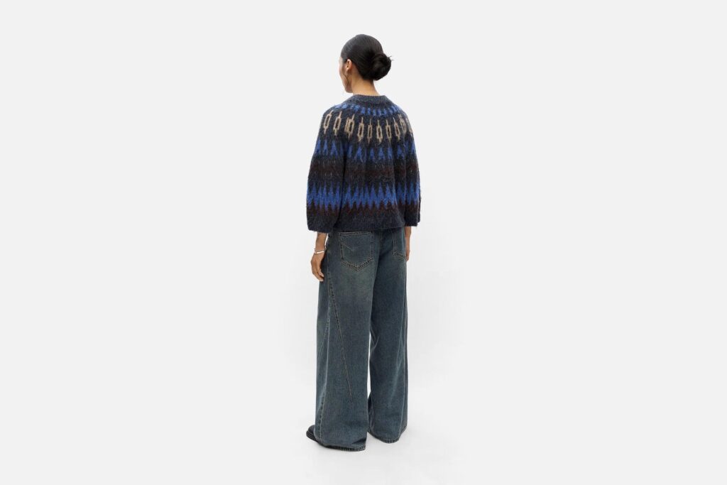 OBJJAADE DIANA SS RE KNIT CARDIGAN SKY MULTI