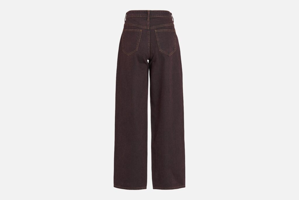 VIDORTIRA RW COLOR WASH WIDE JEANS PORT ROYAL