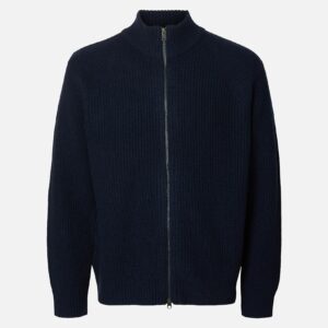 SLMCODY LS KNIT ZIP CARDIGAN SKY CAPTAIN – Image 1