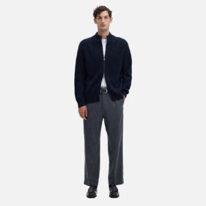 SLMCODY LS KNIT ZIP CARDIGAN SKY CAPTAIN – Image 3