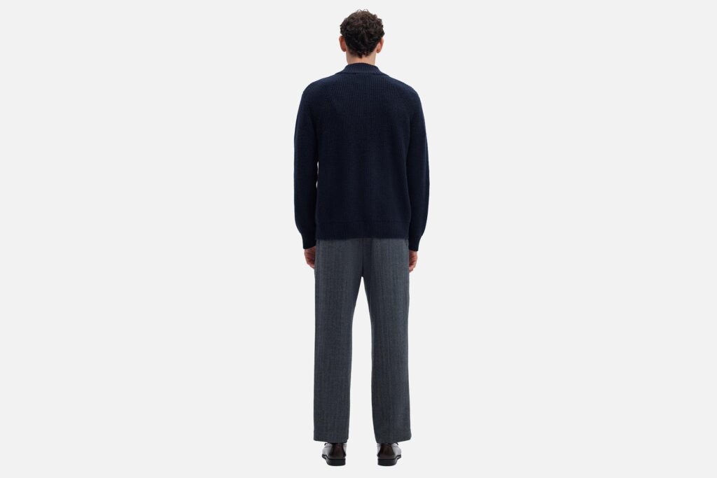 SLMCODY LS KNIT ZIP CARDIGAN SKY CAPTAIN