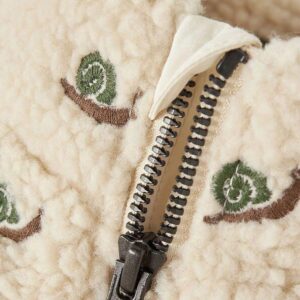 NMMNALO SUI SHERPA LOOSE JACKET SNAIL - Image 3