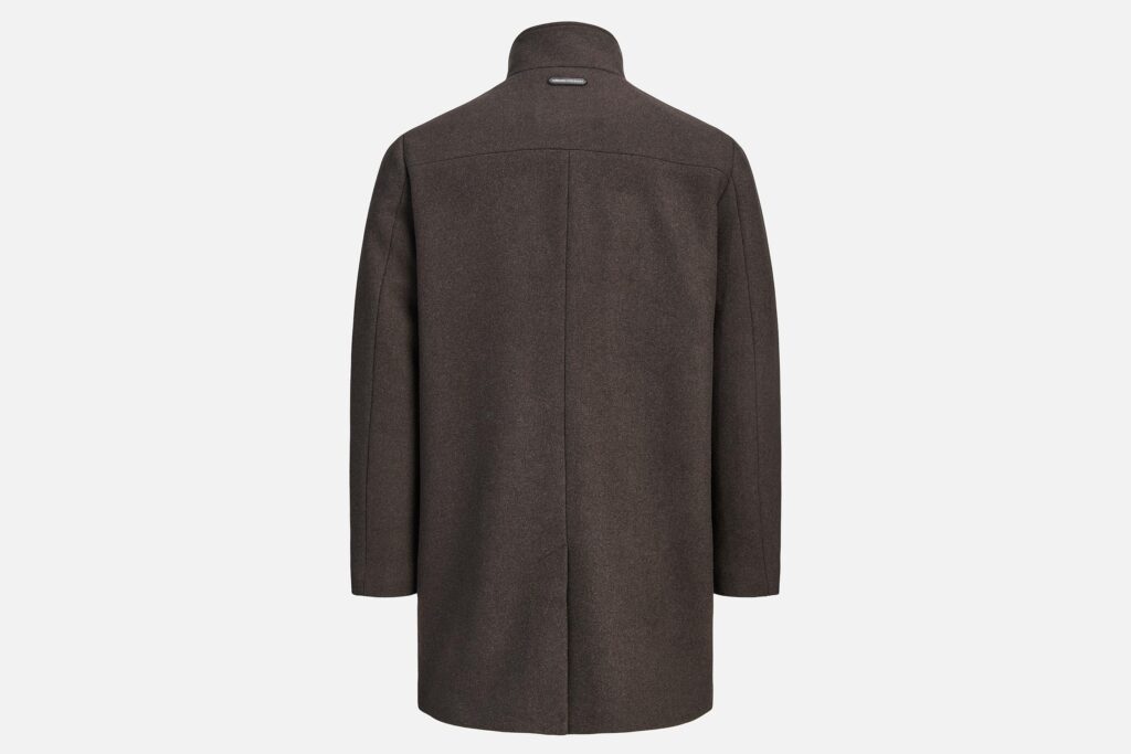 JPRBLACAMRON WOOL BLEND COAT CHOCOLAT