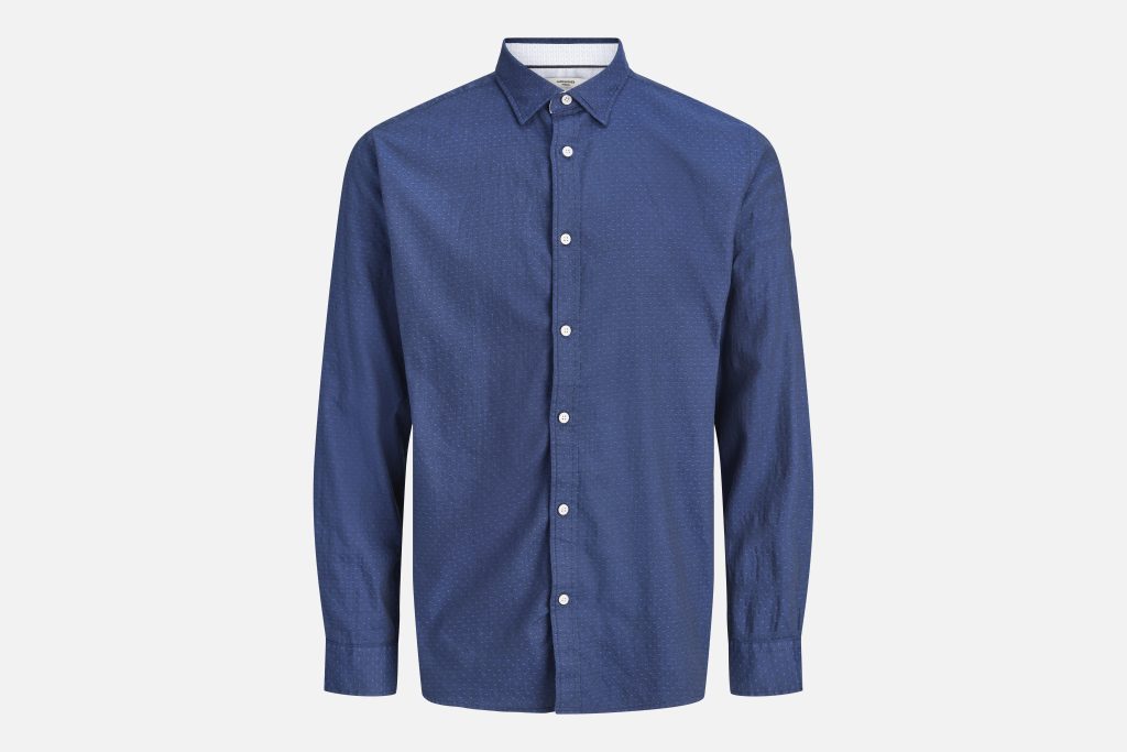 JPRBLAGABRIEL DETAIL LS SHIRT NAVY BLAZER