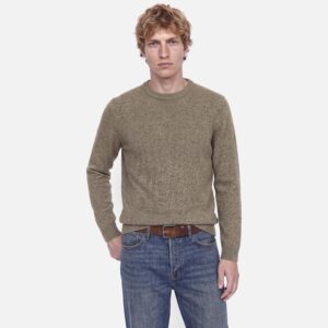 JPRBLULAMBSWOOL KNIT CREW NECK CROCODILE MEL - Image 3