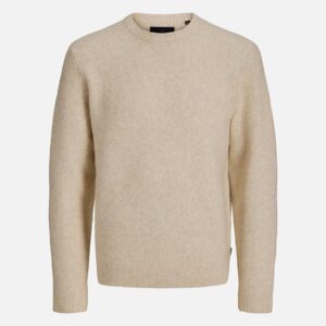 PRBLASIMON SOUFFLE KNIT CREW NECK SOLID - Image 1