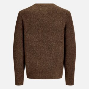 PRBLASIMON SOUFFLE KNIT CREW NECK CHOCOLAT - Image 2