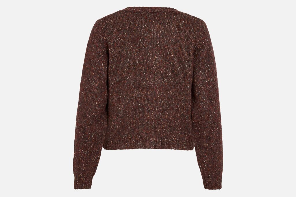 VIJUNISA ONECK LS KNIT CARDIGAN SABLE