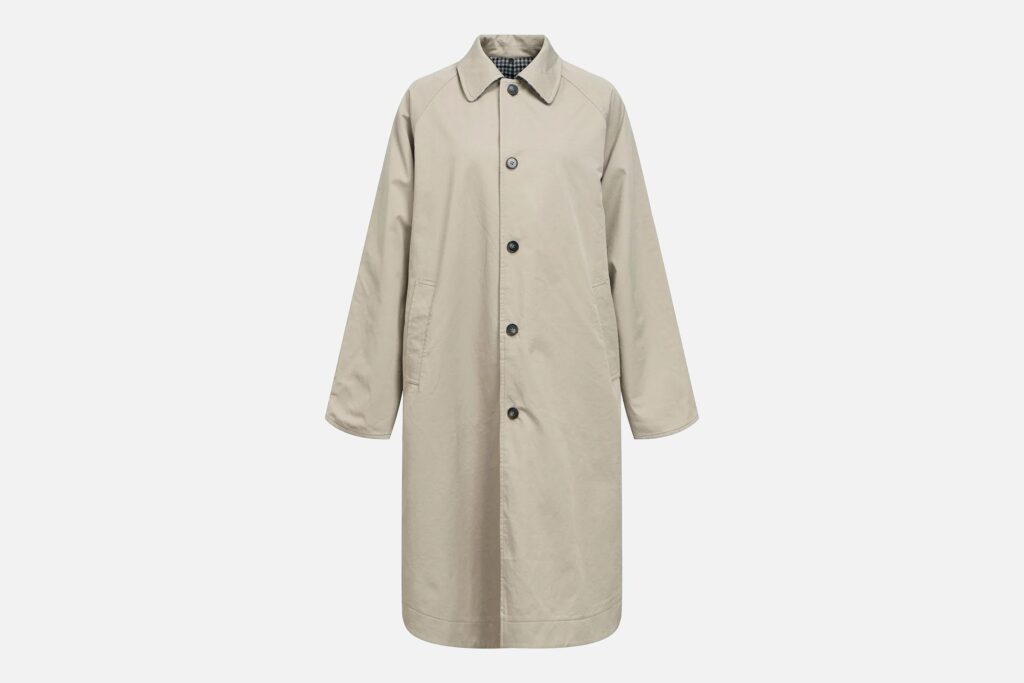OBJHOLLY LS LONG REVERSIBLE COAT OPAL GRAY