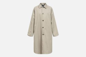 OBJHOLLY LS LONG REVERSIBLE COAT OPAL GRAY