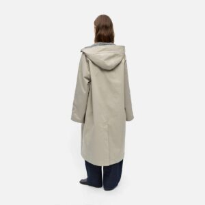 OBJHOLLY LS LONG REVERSIBLE COAT OPAL GRAY - Image 4