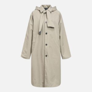 OBJHOLLY LS LONG REVERSIBLE COAT OPAL GRAY - Image 5