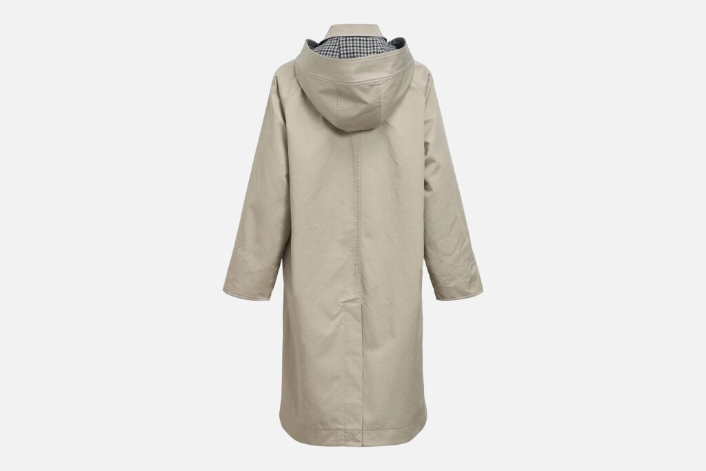OBJHOLLY LS LONG REVERSIBLE COAT OPAL GRAY