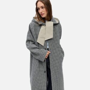 OBJHOLLY LS LONG REVERSIBLE COAT OPAL GRAY - Image 9