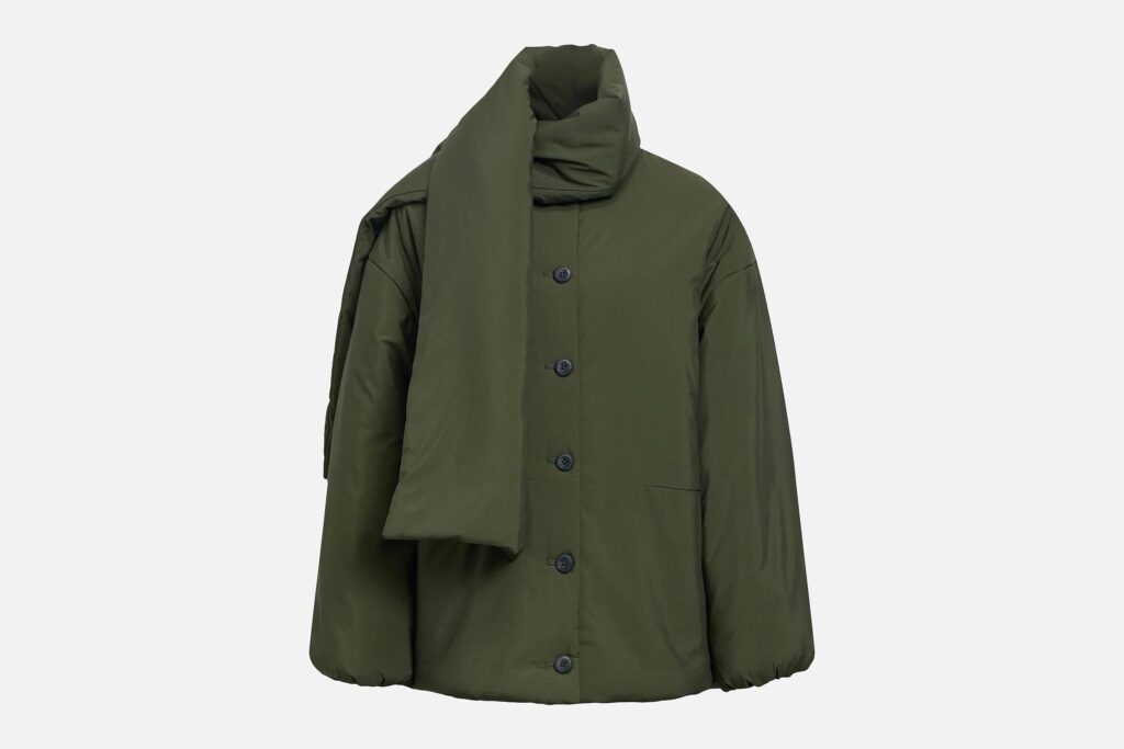 OBJGEMMI LS LO SCARF JACKET KAMBABA