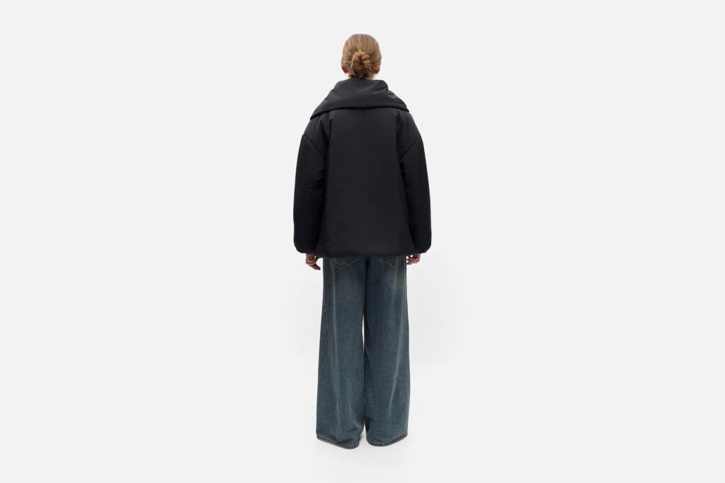 OBJGEMMI LS LO SCARF JACKET BLACK