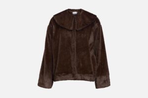 OBJCARLA COLLAR SHORT JACKET CARAFE