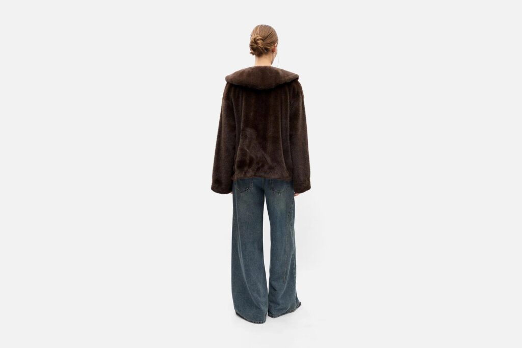 OBJCARLA COLLAR SHORT JACKET CARAFE