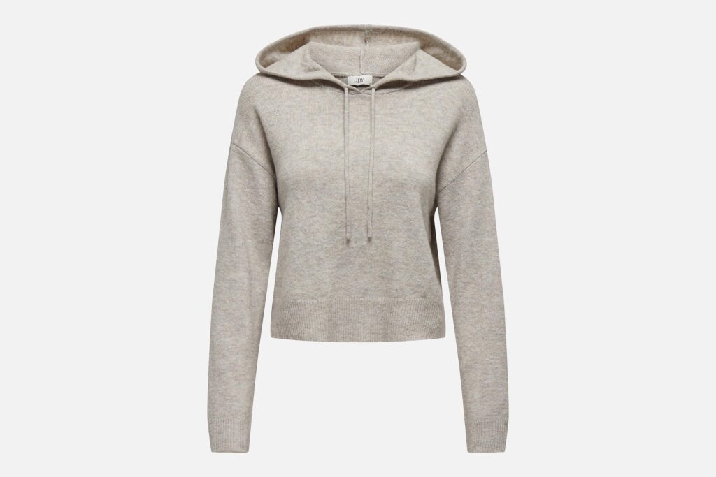 JDYRUE LIFE LS SHORT HOOD CHATEAU GRAY