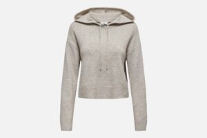 JDYRUE LIFE LS SHORT HOOD CHATEAU GRAY