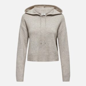 JDYRUE LIFE LS SHORT HOOD CHATEAU GRAY - Image 1