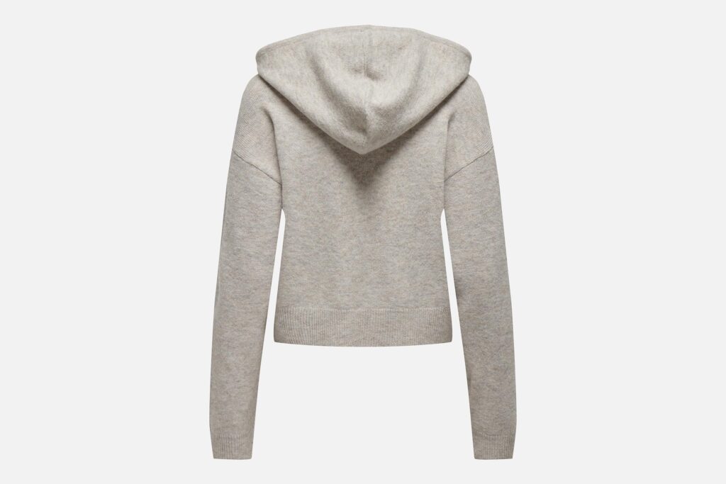 JDYRUE LIFE LS SHORT HOOD CHATEAU GRAY
