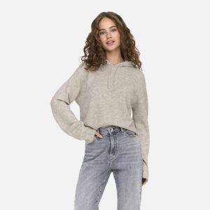 JDYRUE LIFE LS SHORT HOOD CHATEAU GRAY - Image 3