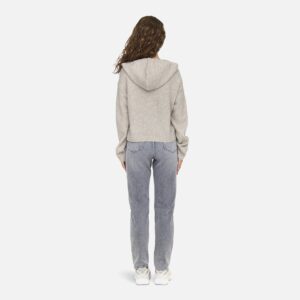 JDYRUE LIFE LS SHORT HOOD CHATEAU GRAY - Image 5