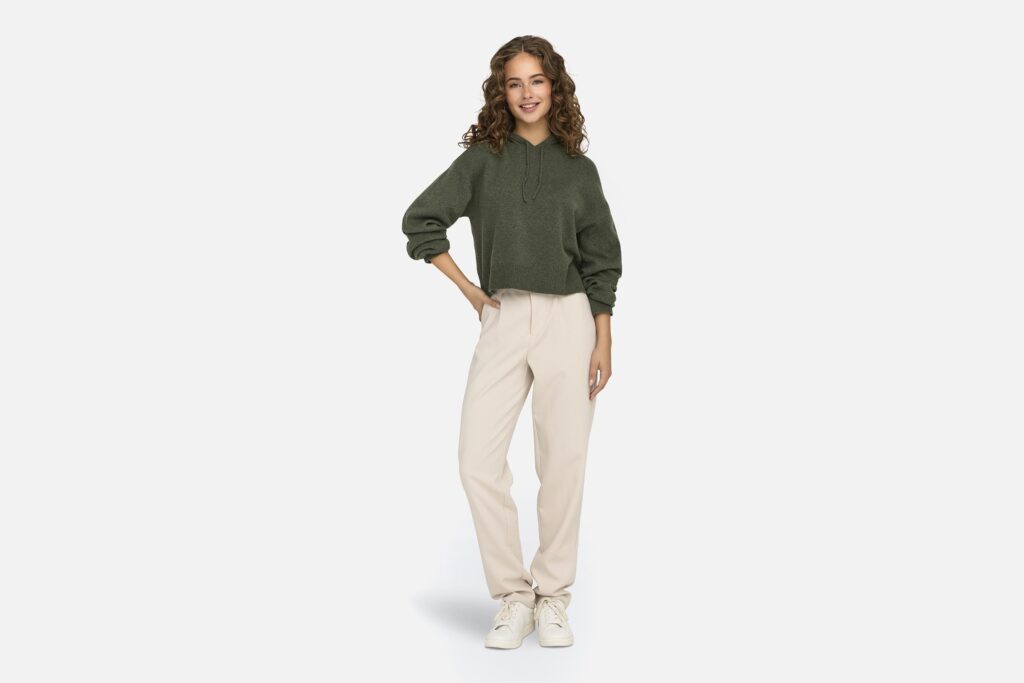 JDYRUE LIFE LS SHORT HOOD KALAMATA