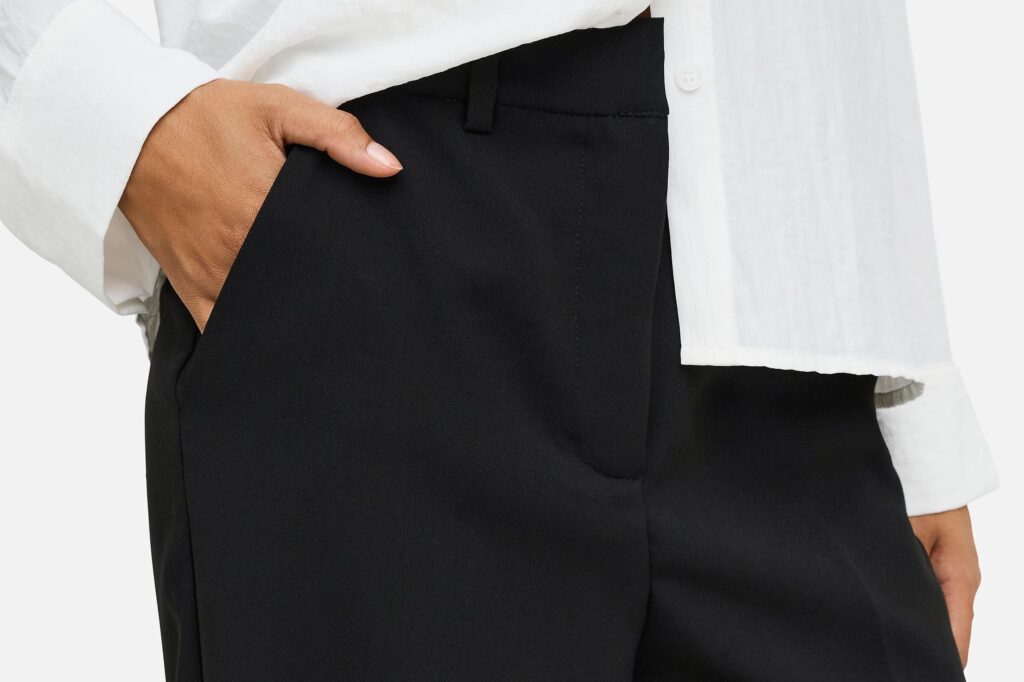JDYVIV HW WIDE PANT PNT BLACK L32