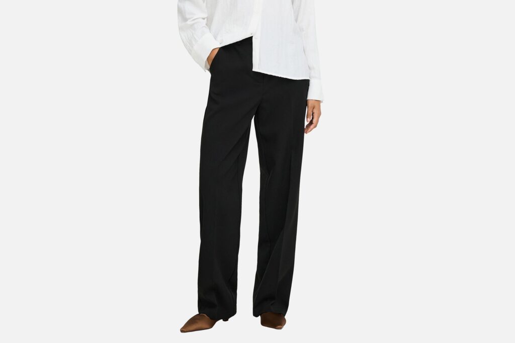 JDYVIV HW WIDE PANT PNT BLACK L32