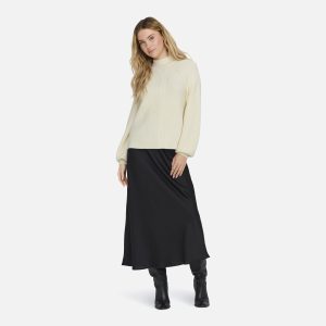 ONLKATIA LS DETAIL HIGHNECK WHITECAP GRAY – Image 4
