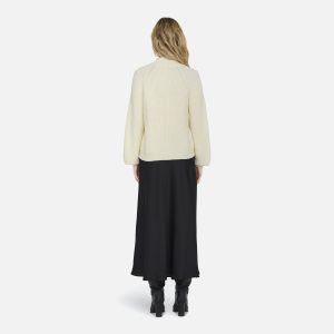 ONLKATIA LS DETAIL HIGHNECK WHITECAP GRAY – Image 5