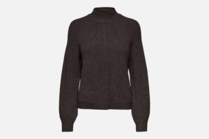 ONLKATIA LS DETAIL HIGHNECK CHOCOLATE TORTE