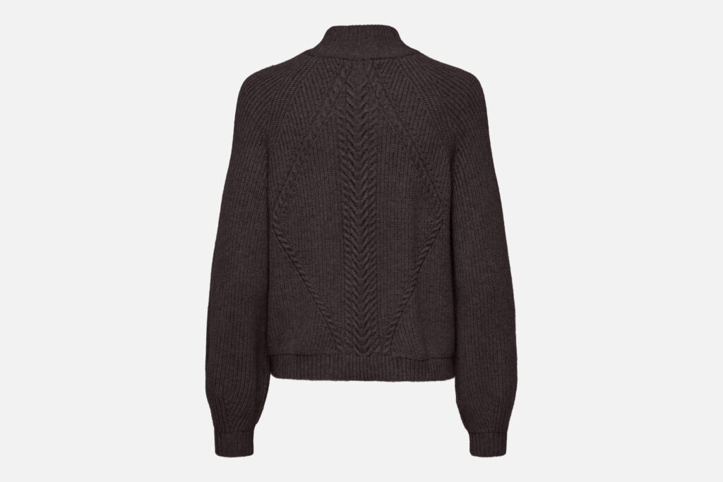 ONLKATIA LS DETAIL HIGHNECK CHOCOLATE TORTE