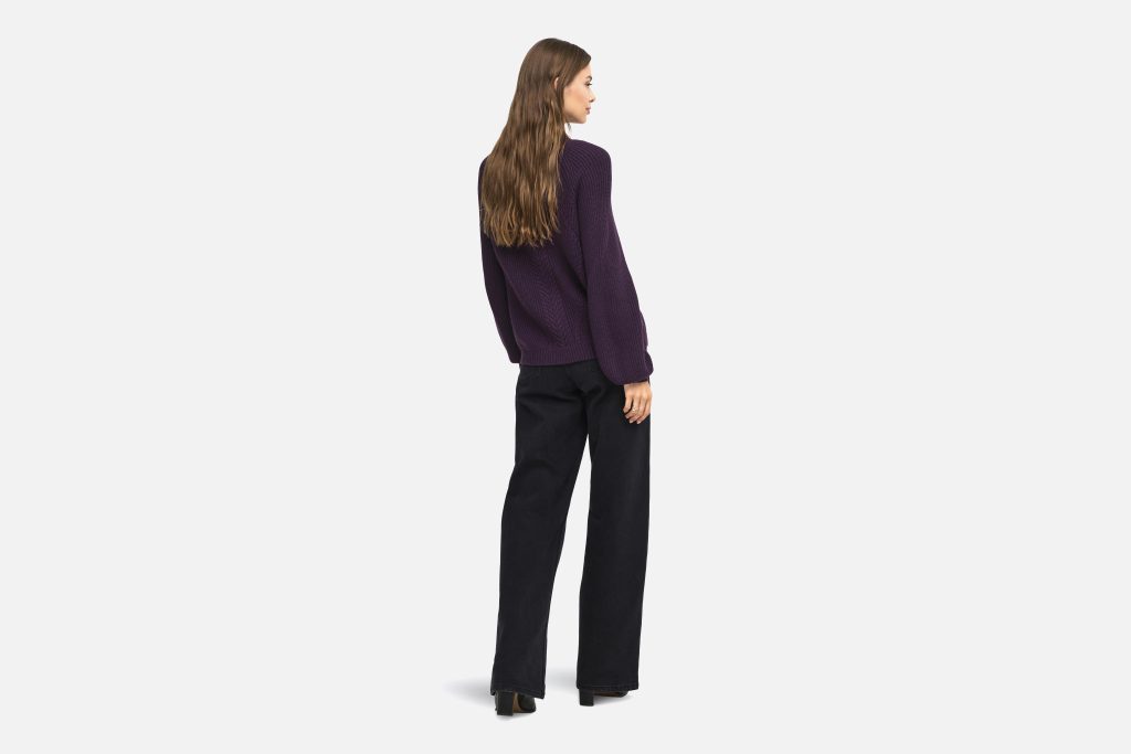 ONLKATIA LS DETAIL HIGHNECK PLUM PERFECT