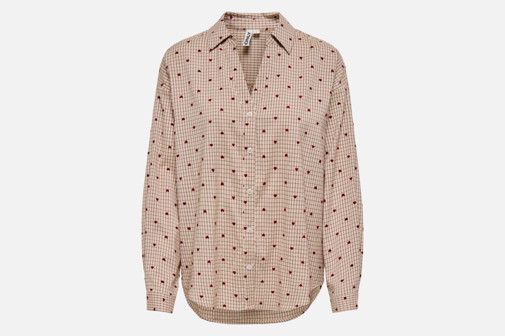 ONLRAINA FR LS BUTTON SHIRT PASTEL ROSE