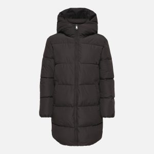 ONLJUTA PUFFER COAT OTW CHOCOLAT – Image 1